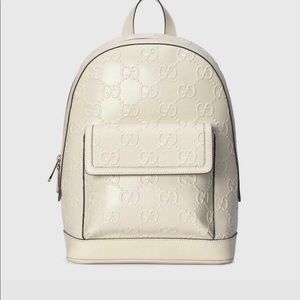 GUCCI Authentic GG embossed Backpack